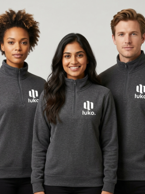 Unisex FWRD Quarter Zip Sweater