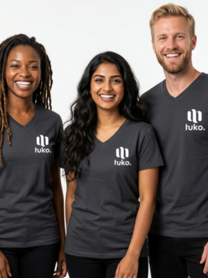 Unisex V-neck T-shirt