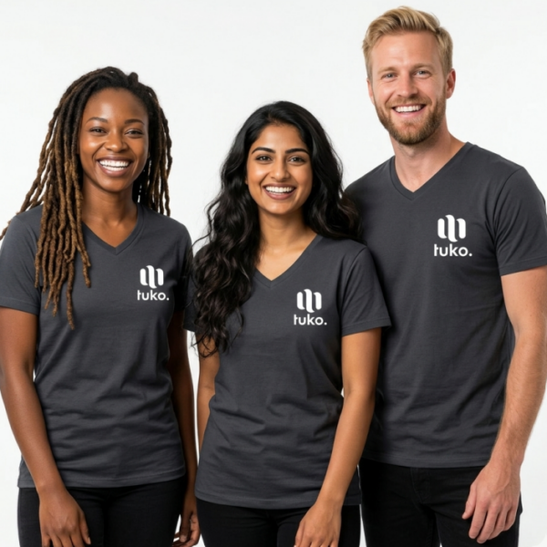 Unisex V-neck T-shirt